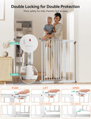 Tall Baby Gate for Stairs Doorways