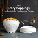 Microwave Popcorn Popper - White