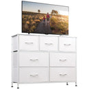 Dresser with 7 Drawers - White