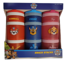 Whiskware Paw Patrol Portable Stackable Snack Containers - 3 Pack