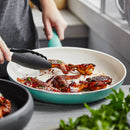 16pc Ceramic Nonstick Cookware Set Turquoise