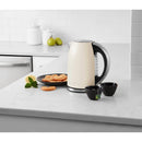 1.7L Cordless Stainless Steel Electric Kettle Cream - Hearth & Hand™ with Magnolia