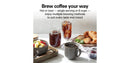 7-in-1 Stainless Steel Coffee Maker - Dishwasher Safe