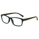 Envy Silverton Black Frame +2.50 Strength Unisex Reading Glasses, Pack of 12