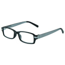 Envy Breckenridge Black/Gray Frame +2.00 Strength Women's Reading Glasses, Pack of 12
