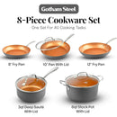 Nonstick Pots and Pans Set - 8 Piece