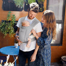 Embrace Newborn Carrier Soft Air Mesh - Gray