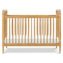 Liberty 3-in-1 Convertible Spindle Crib with Toddler Bed Conversion Kit - Honey