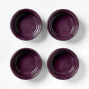 4pc Stoneware Ramekin Set Dark Purple - Figmint™