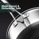 HexClad Hybrid Cookware Nonstick 6-Piece Set