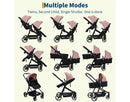 Reversible Tandem Stroller - Multi-Mode, Lightweight