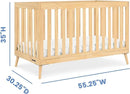 Essex 4-in-1 Convertible Crib Greenguard Gold Certified - Natural