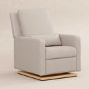 Sigi Glider Recliner With USB - Performance Beach Light Wood Base