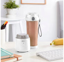 Personal Portable USB 1-Speed Blender White: Smoothie Maker, BPA-Free, Dishwasher-Safe, 16oz Capacity, 150W Power
