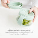 Tweat Snack Container - Sage/Cloudy Blue