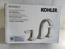 Widespread 2-Handle Bathroom Sink Faucet - Silver