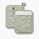 2-Pack Potholders - Sage Green