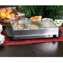 Buffet Server & Food Warmer - Stainless Steel