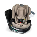 Galaxy 360 Slim Rotating Convertible Car Seat with Swivel Smooth Steel Ring - Teak