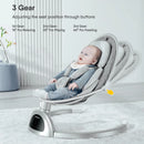 Bluetooth Infant Swing with Music Speaker - Gray