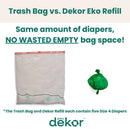 Diaper Dekor Eko Mini Diaper Pail Refill - 2pk