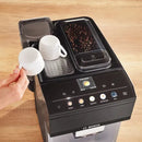 500 Series Fully Automatic Espresso and Coffee Machine - Dark Silver