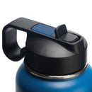40oz Insulated Stainless Steel Bottle 2 in 1 Chug and Straw Lid - Cobalt