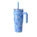 Cold1 Vacuum Insulated Stainless Steel Straw Tumbler - Blue