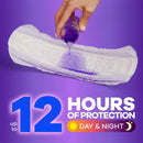 Always Discreet Moderate Long Absorbency 4 Drop Base Pads - 54ct