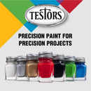 Testors Gloss White Hobby Paint 0.25 oz, Pack of 6