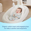 Smart Sense Soothing Baby Swing - Beige/Grey