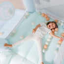 Bounceland Mini Inflatable Bounce House with Ball Pit - Pastel Mist