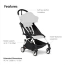 YOYO2 Stroller Frame - White