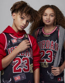 Jordan 23 Striped Jersey Grade-School