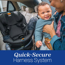 Fit360 ClearTex Rotating Convertible Car Seat - Titanium