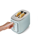2 Slice Toaster with Touch-Activated Display - Hydrangea