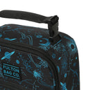 Upright Lunch Bag - Neon Space Blue