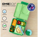 Insulated Bento Lunch Box with Leakproof Thermos Food Jar - Green Apple