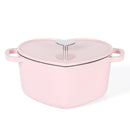 Heart Shaped Dutch Oven - Pink
