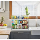 Stackable Can Organizer - Stainless Steel