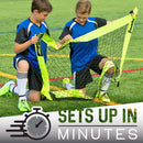 Pop-Up Soccer Goal - 6'6"x3'3"