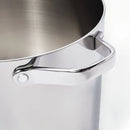 16qt Stainless Steel Stock Pot - Silver