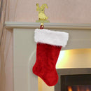 Dyno Red/White Santa Christmas Stocking 20 in., Pack of 12