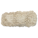 Boardwalk Industrial Dust Mop Head, Hygrade Cotton, 18W X 5D, White - BWK1318