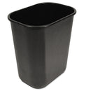 Boardwalk Soft-Sided Wastebasket, 28 Qt, Black - BWK28QTWBBLA