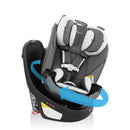 Gold Revolve 360 Slim 2-in-1 Rotating Convertible Car Seat - Pearl Gray