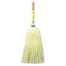 Boardwalk Parlor Broom, Corn Fiber Bristles, 55" Wood Handle, Natural, 12/Carton - BWK926CCT