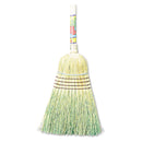 Boardwalk Warehouse Broom, Corn Fiber Bristles, 56" Overall Length, Natural, 12/Carton - BWK932CCT
