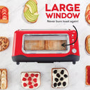 Clear View Toaster - Red