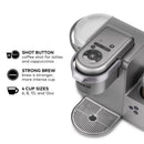 K-Cafe Special Edition Single-Serve K-Cup Pod Coffee, Latte and Cappuccino Maker - Nickel
